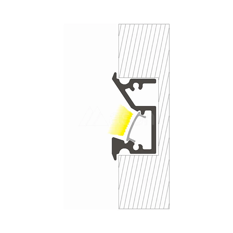 Aluminum Profile for 8mm LED strip