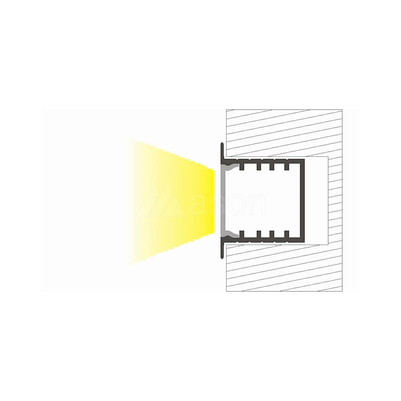Aluminum Profile for 12mm LED strip