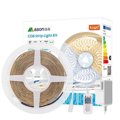 Dual CCT COB Strip Light Kit