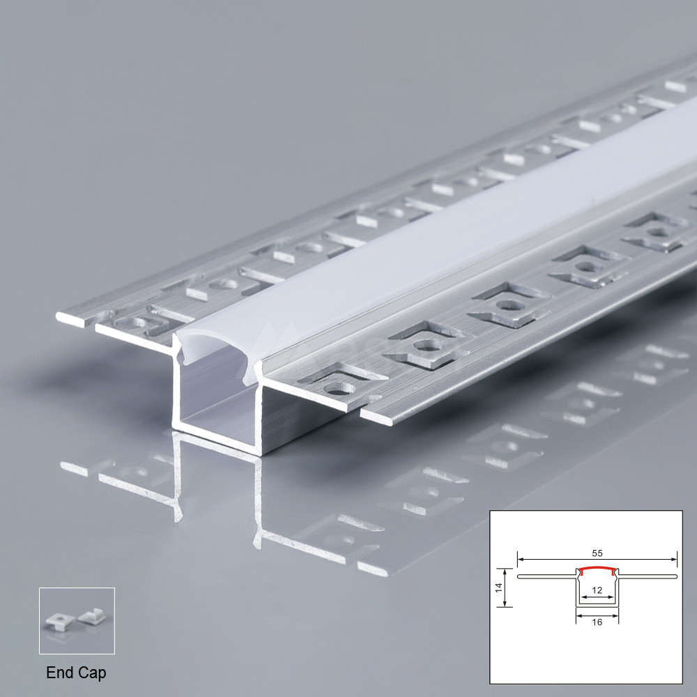 Aluminum Profile for 12mm LED strip