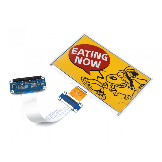 7.3inch e-Paper HAT (G)