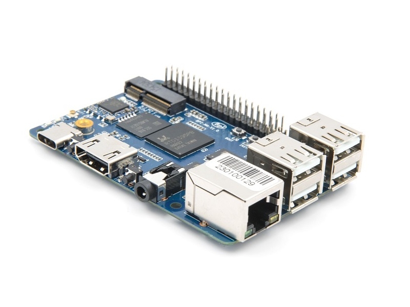 Banana Pi BPI-M4 with Realtek RT1395 chip design,1G/2G RAM ,8GB eMMC