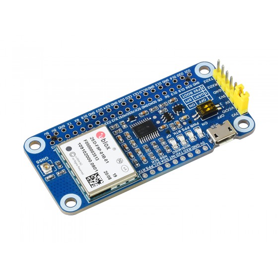 ZED-F9P GPS-RTK ハット