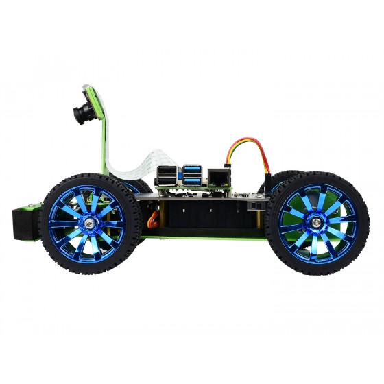 Raspberry Pi 4 を搭載した AI レーシング ロボット