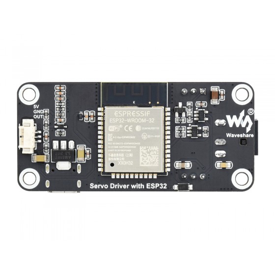 ESP32 サーボドライバー拡張ボード、内蔵 WiFi および Bluetooth