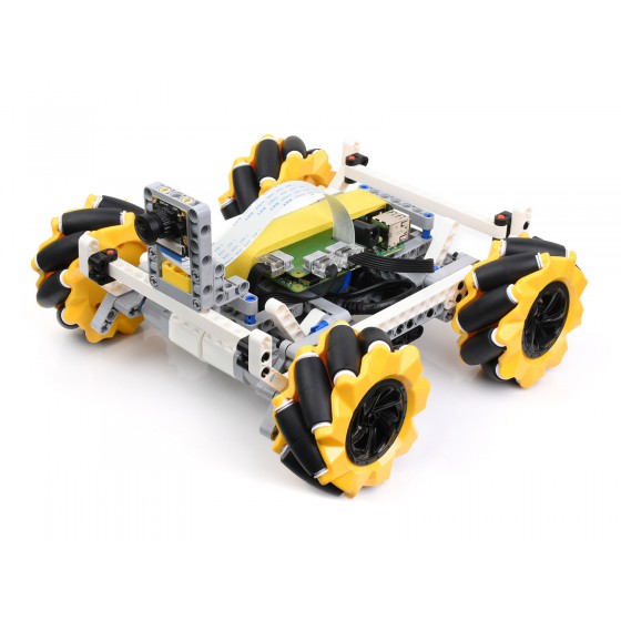 Smart Building Block Robot with Mecanum Wheels