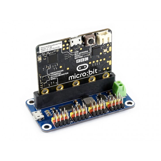 Servoazionamento per micro: bit, 16 canali, 12 bit, I2C
