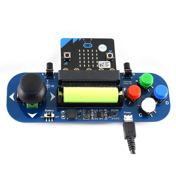 Modulo Gamepad per micro:bit, Joystick e Pulsanti