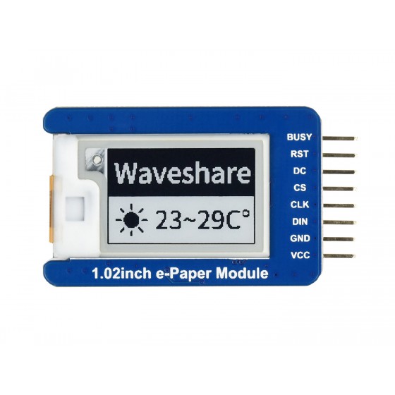 Modulo display E-Ink da 1,02 pollici