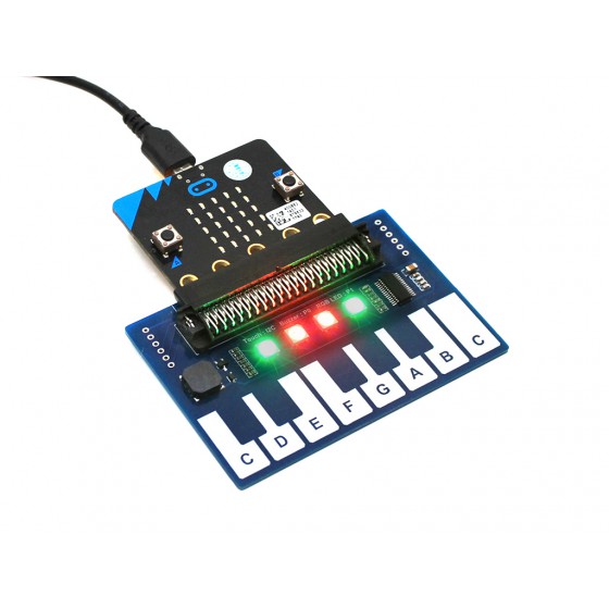 Mini modulo pianoforte per micro: bit, tasti a sfioramento per riprodurre musica