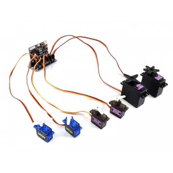 Servotreiber für micro:bit, 16-Kanal, 12-Bit, I2C