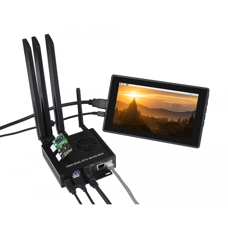 Dual Gigabit Ethernet 5G/4G Mini-Computer Based