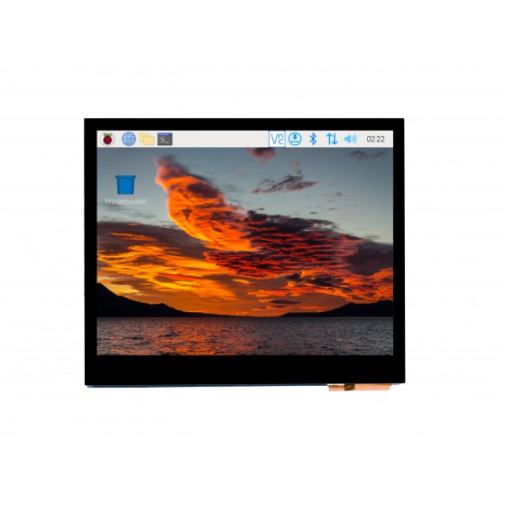 Display LCD IPS touch capacitivo HDMI da 3,5 pollici (E)