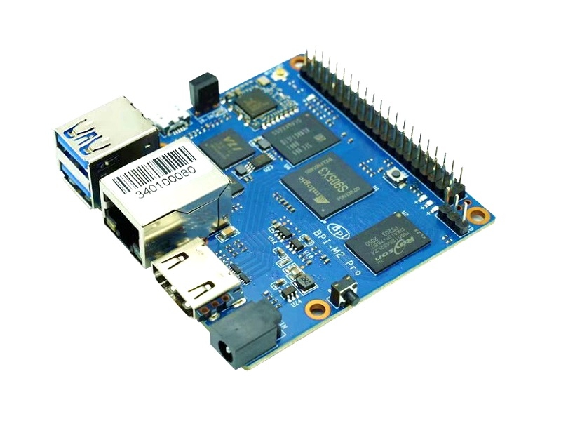 Banana Pi BPI-M2 Pro con design del chip Amlogic S905x3 con 2G RAM e 16G eＭＭＣ