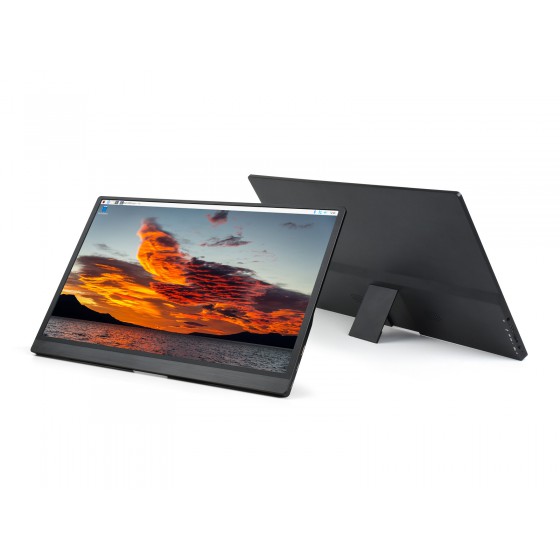 Monitor da 15,6 pollici con supporto