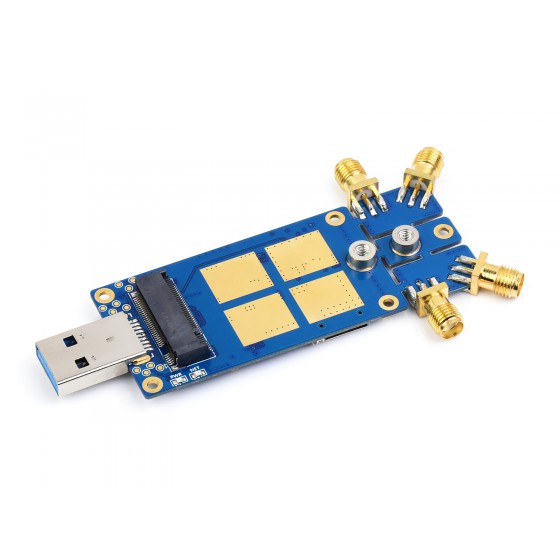 USB から M.2 B キー