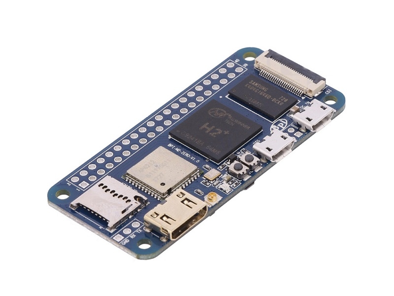 Banana Pi BPI-M2 Zero mit Allwinner H3 (Option H2+/H5) Chipdesign mit 512 MB RAM