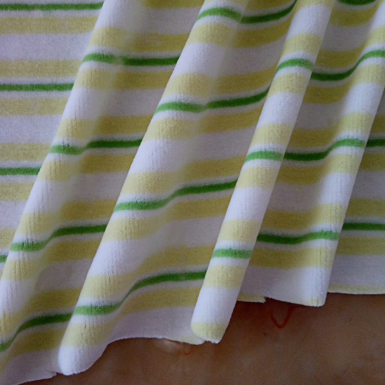 Cotton velvet fabric