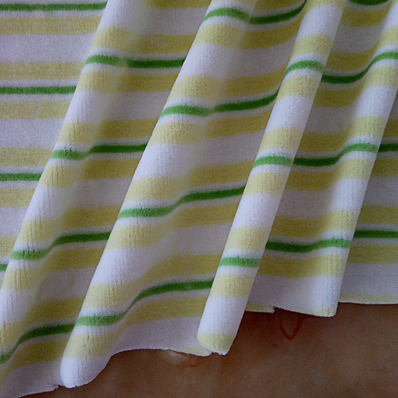 Cotton velvet fabric