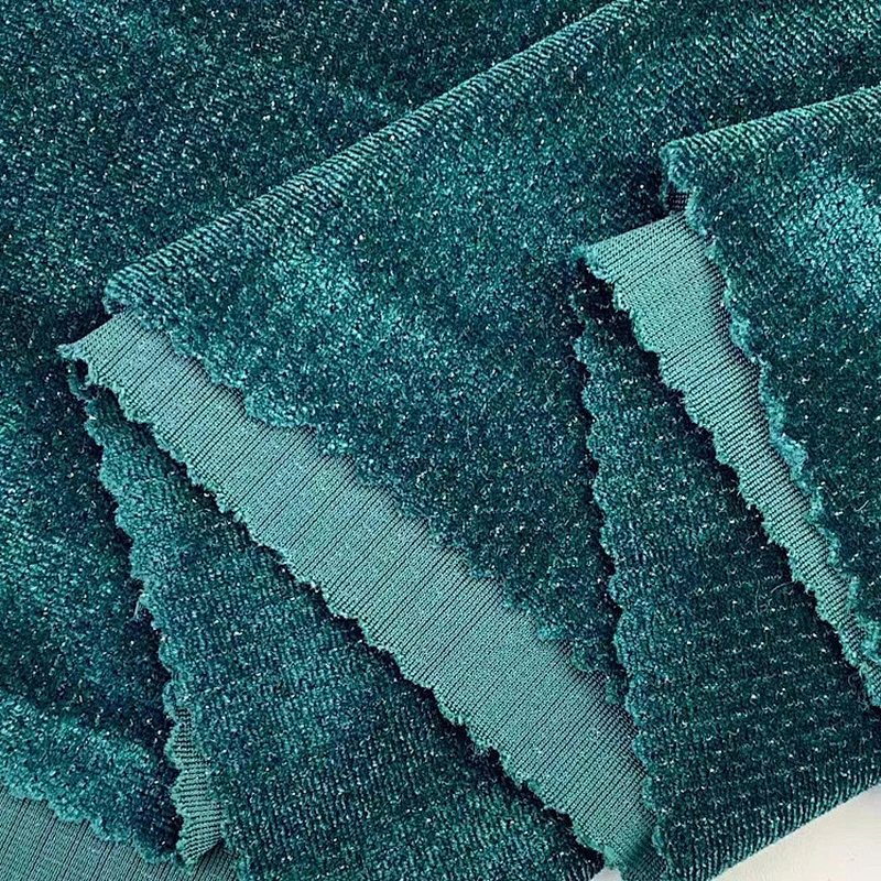 Korean Velvet/Ice Velvet with Shining Yarn