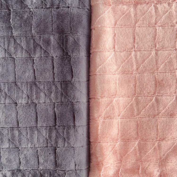 Solid and Jacquard Rabbit Fleece