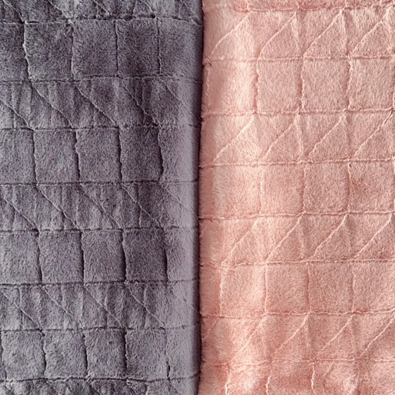 Solid and Jacquard Rabbit Fleece