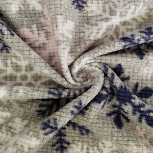 Jacquard and Printed Polar Fleece