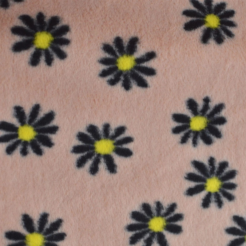 Printed Rabbit Fleece