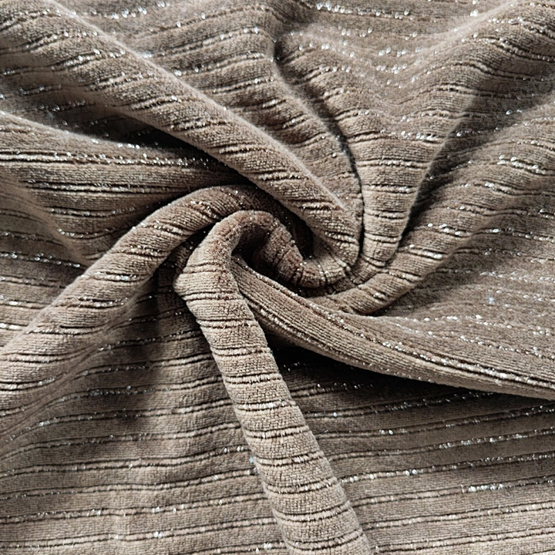 Solid and Jacquard Imitation of Velveteen
