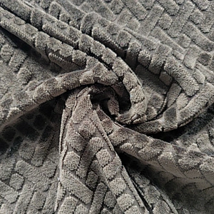 Solid and Jacquard Imitation of Velveteen
