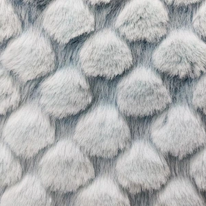 Solid and Embossed Rabbit Fleece
