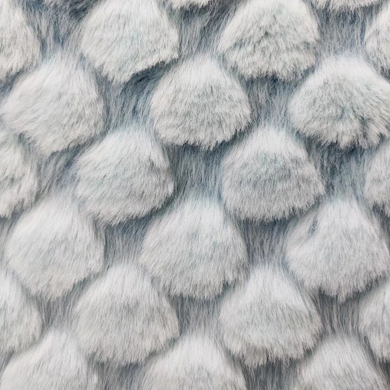 Solid and Embossed Rabbit Fleece