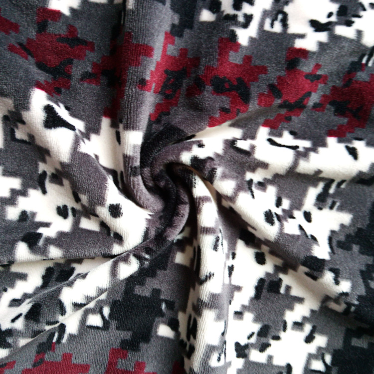 Printed Baby Velvet