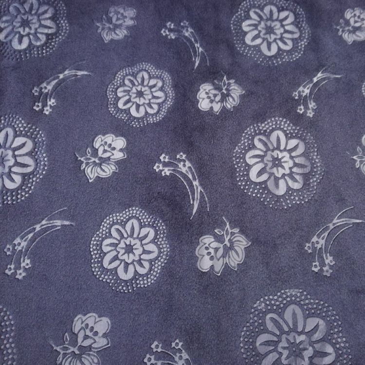 Solid and Embossed Spandex Velboa