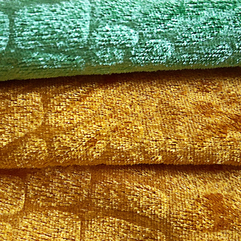 Solid and Cutted Two-way Strethed Velvet