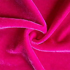 Solid Micro Velvet/Poly Spun Velour