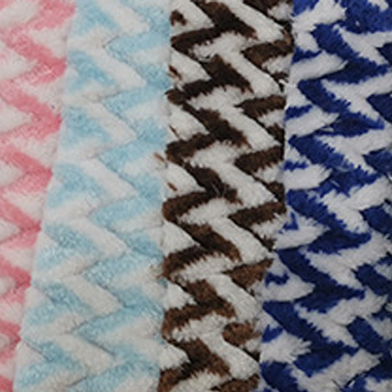 Jacquard and Cationic Dyed Flannel