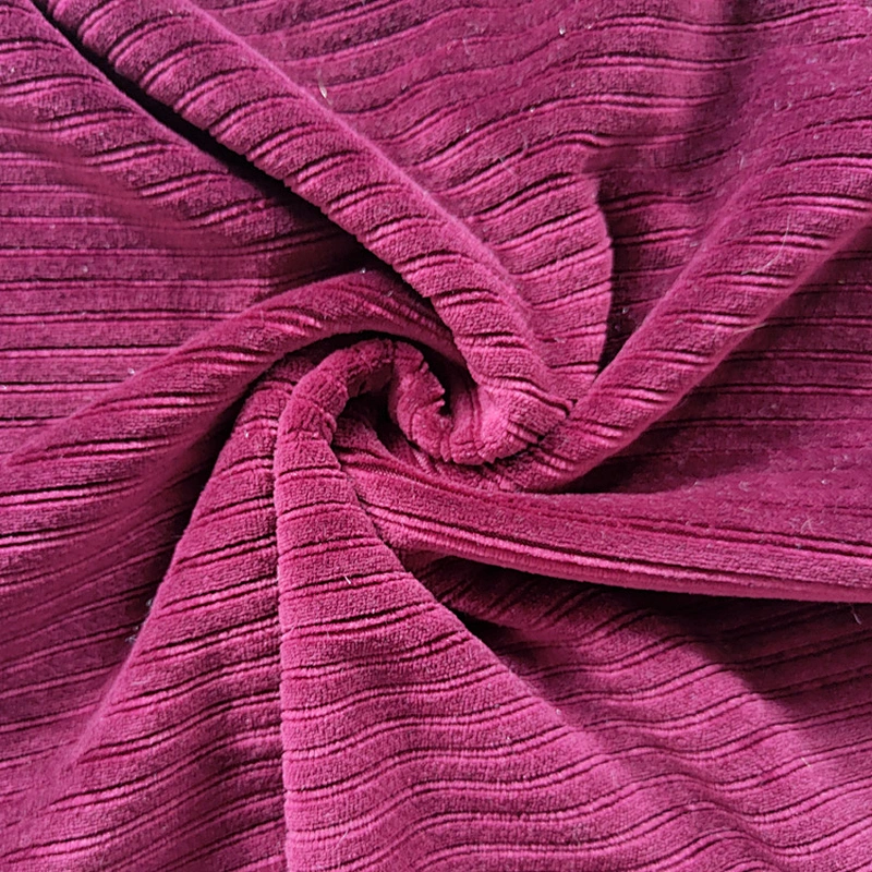 Solid and Jacquard Imitation of Velveteen