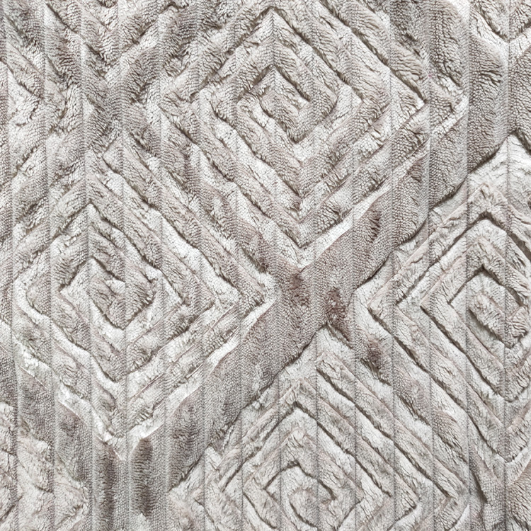 Stripped and Embossed Flannel