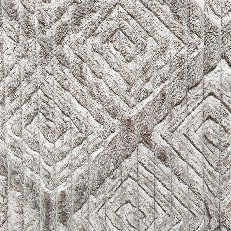 Stripped and Embossed Flannel