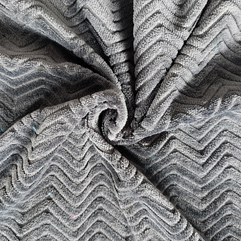 Solid and Jacquard Imitation of Velveteen