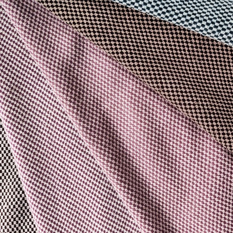 Cationic Dyed and Jacquard Imitation of Velveteen