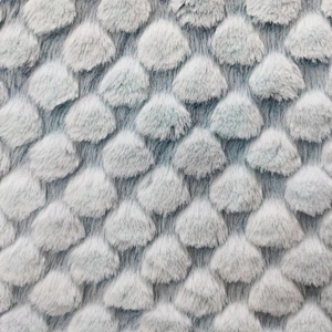 Solid and Embossed Rabbit Fleece