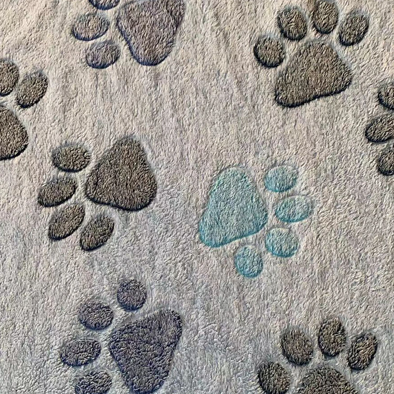 Glue Printed Flannel