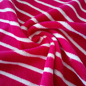 Printed CVC Velour