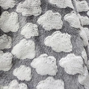 Printed and Cutted Rabbit Fleece