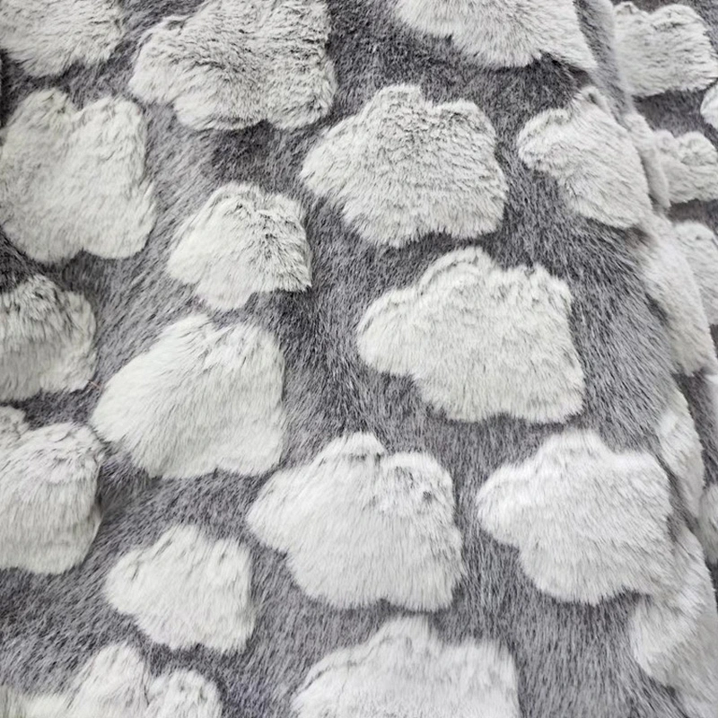 Printed and Cutted Rabbit Fleece