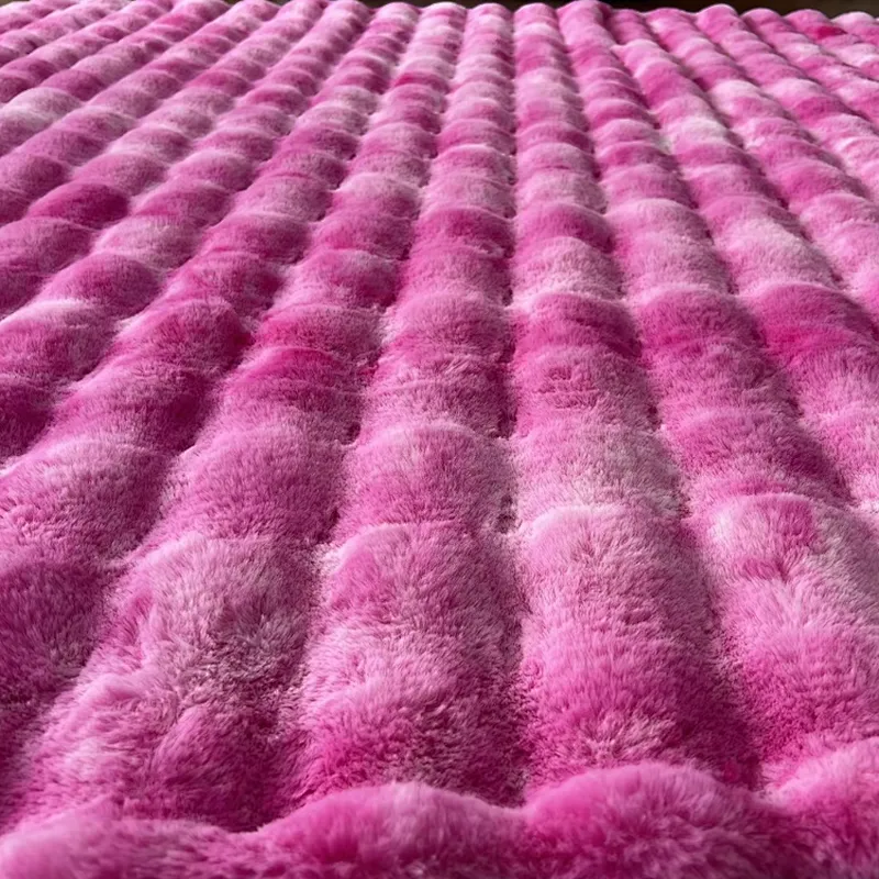 Tie-dyed Rabbit Fleece