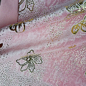 Solid and Foil Printed Korean Velvet/Ice Velvet