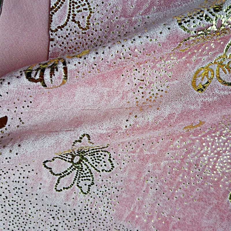Solid and Foil Printed Korean Velvet/Ice Velvet